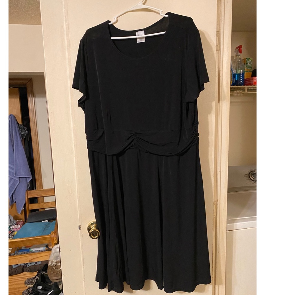 Black dress.